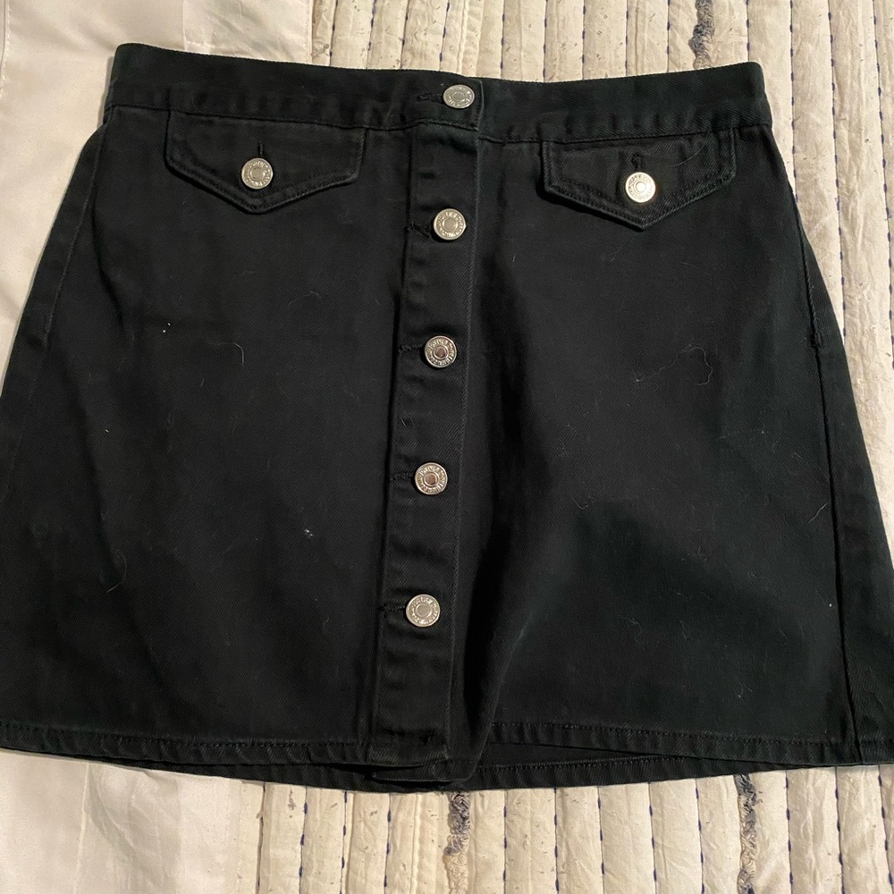 Button down skirt
